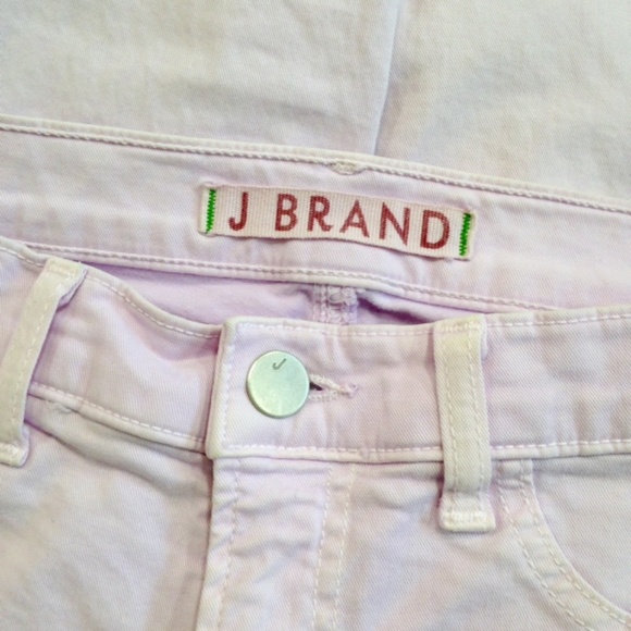 SOLD J Brand Mid-Rise Cropped Skinny Jeans size 4 - Picture 5 of 6